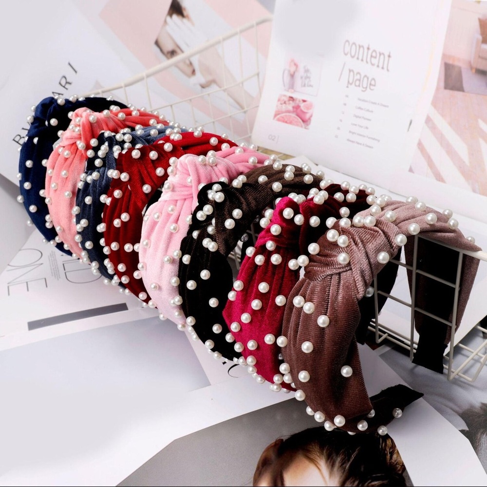 Pearl headbands Aicha Marie Collection